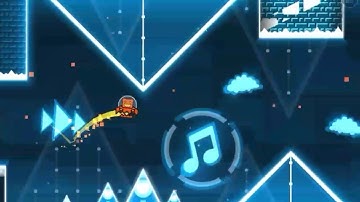Geometry Dash Fire Gauntlet Level 1 Outerspace