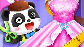 PERMAINAN ANAK BELAJAR MENJAHIT PAKAIAN | GAME BERBUSANA BAYI PANDA SERU | BABYBUS BAYI PANDA❤️ screenshot 3