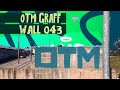 Otm graff wall 043 block lettres style         