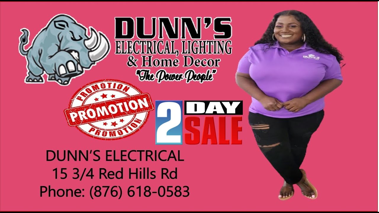 DUNN’S ELECTRICAL PROMOTION DAY 2 YouTube