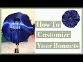 How to Customize Your Satin Bonnets | Start to finish with HTV