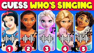 Guess Who's Singing | Disney Song Quiz Challenge | OCEAN QUIZ