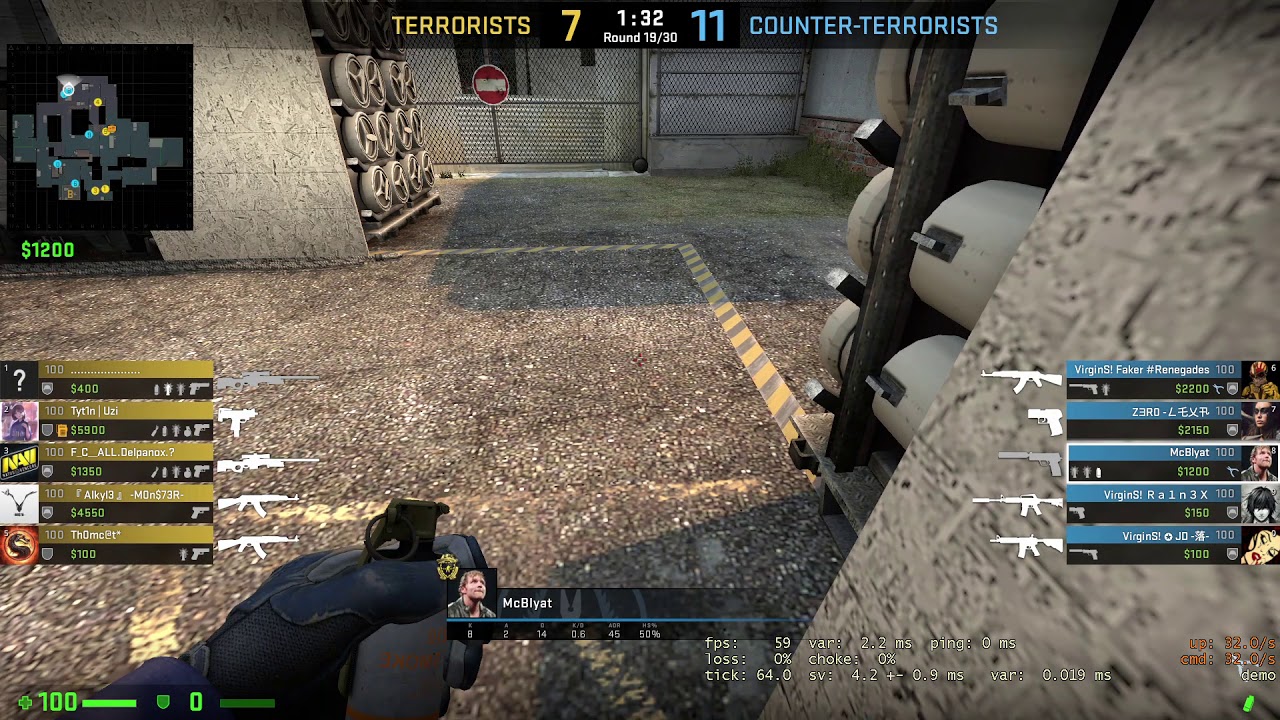 Second Ninja Defuse(Counter Strike GO) - YouTube