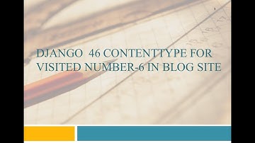 Django系列44 Python网站开发系列171 —Python程序设计系列424 计数的优化 续2