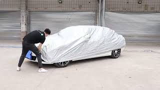 Capas universais para carros tamanho S/M/L/XL/XXL para ambientes
