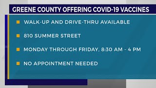 Greene County Health Department offering COVID-19 vaccines