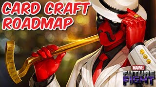 MY ROADMAP TO CARD CRAFTING & CHARACTER REVIEWS - Marvel Future Fight