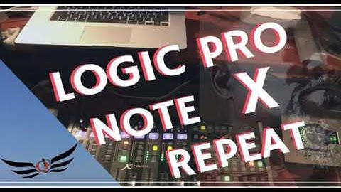 Apple Logic Pro X Note Repeat Function: Mpc style