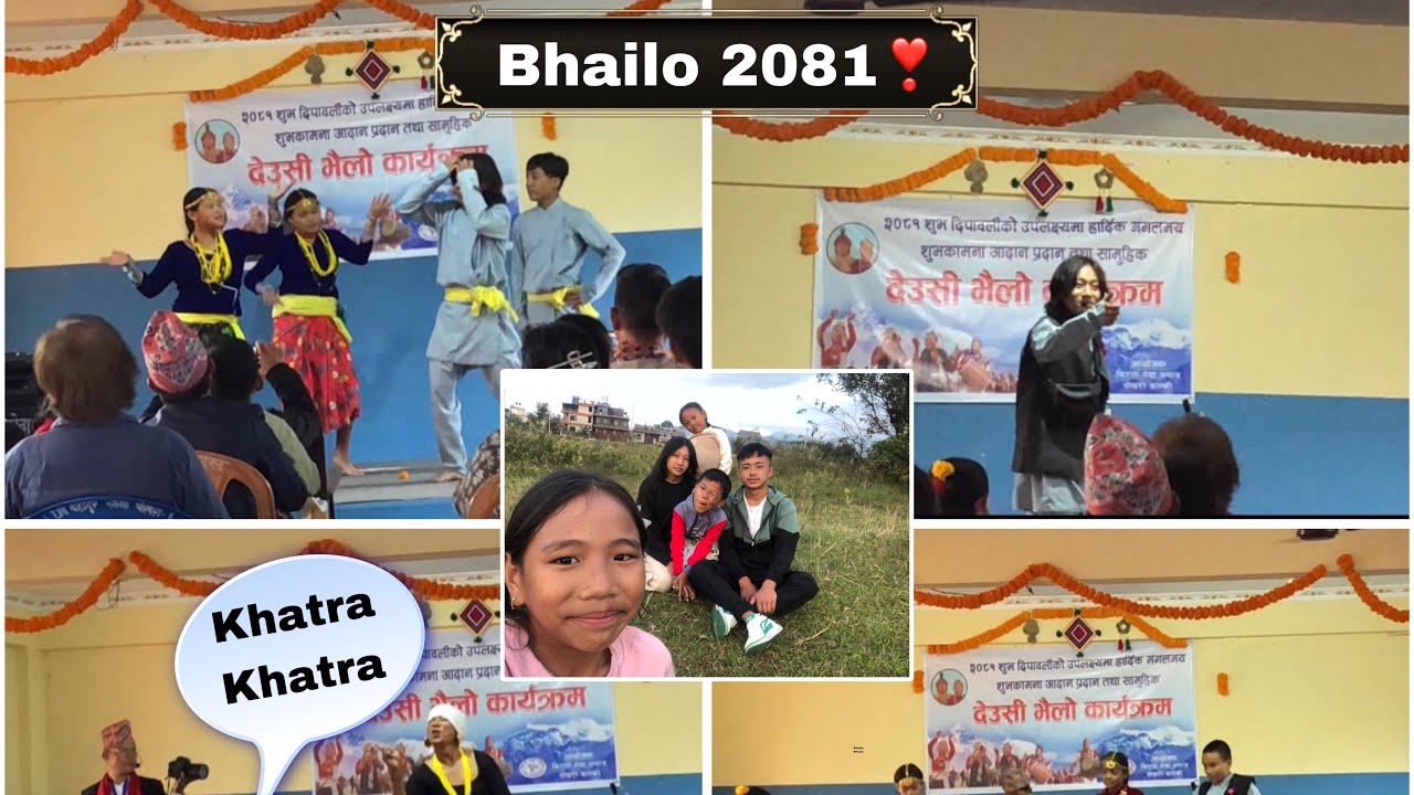 Bhailo program 2081 | ramailo bhayo | late upload | dikshya_bantawa ...