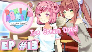 MONIKA'S ICE CREAM DATE WITH NATSUKI | Doki Doki Salvation Remake: Episode 13