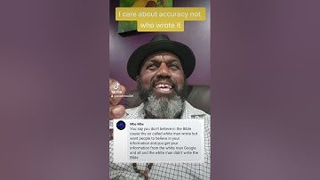 I care about accuracy and not who wrote it