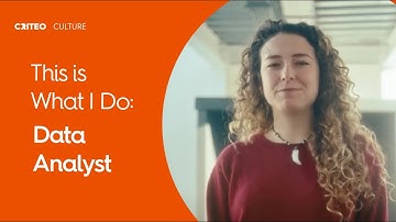 Data Analyst | This is what I do