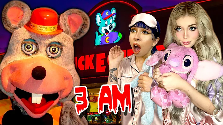 Do NOT Sleep OVERNIGHT at a HAUNTED Chuck e Cheese...