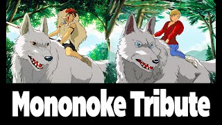 Speed Painting — Princess Mononoke Tribute