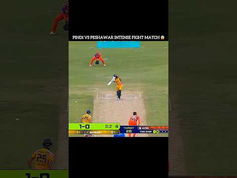 Amir vs Babar High Voltage Fight in Match 😱😱 #shortfeed #pakistan #foryou #psl #viralvideo #shots