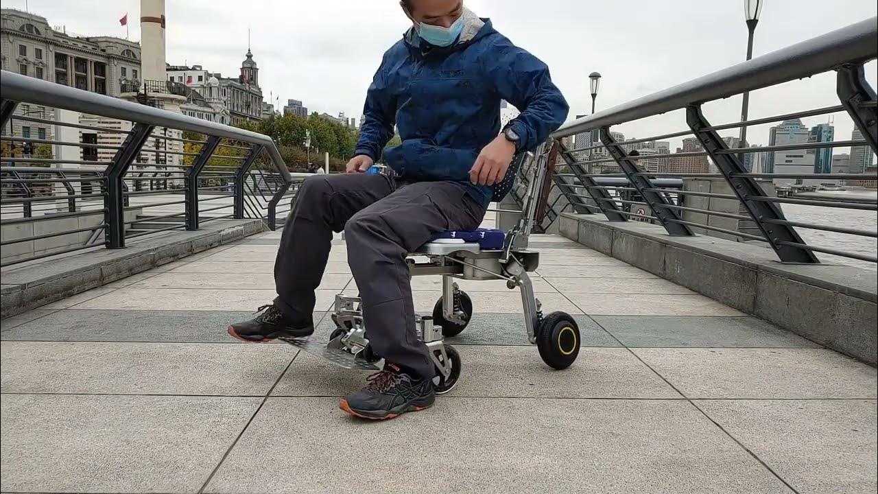 Smallest Auto Folding Wheelchair Prototype / PROJECT 47 (Part 2) How