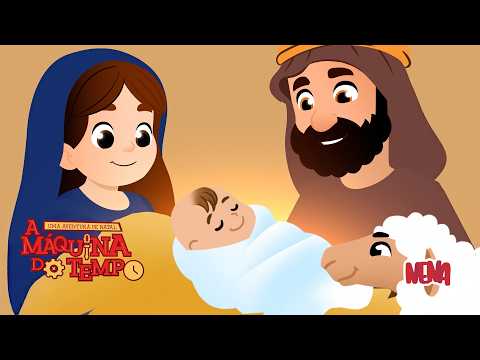Nasceu Jesus | Natal | Nena & Vô Simeão | Desenho Animado