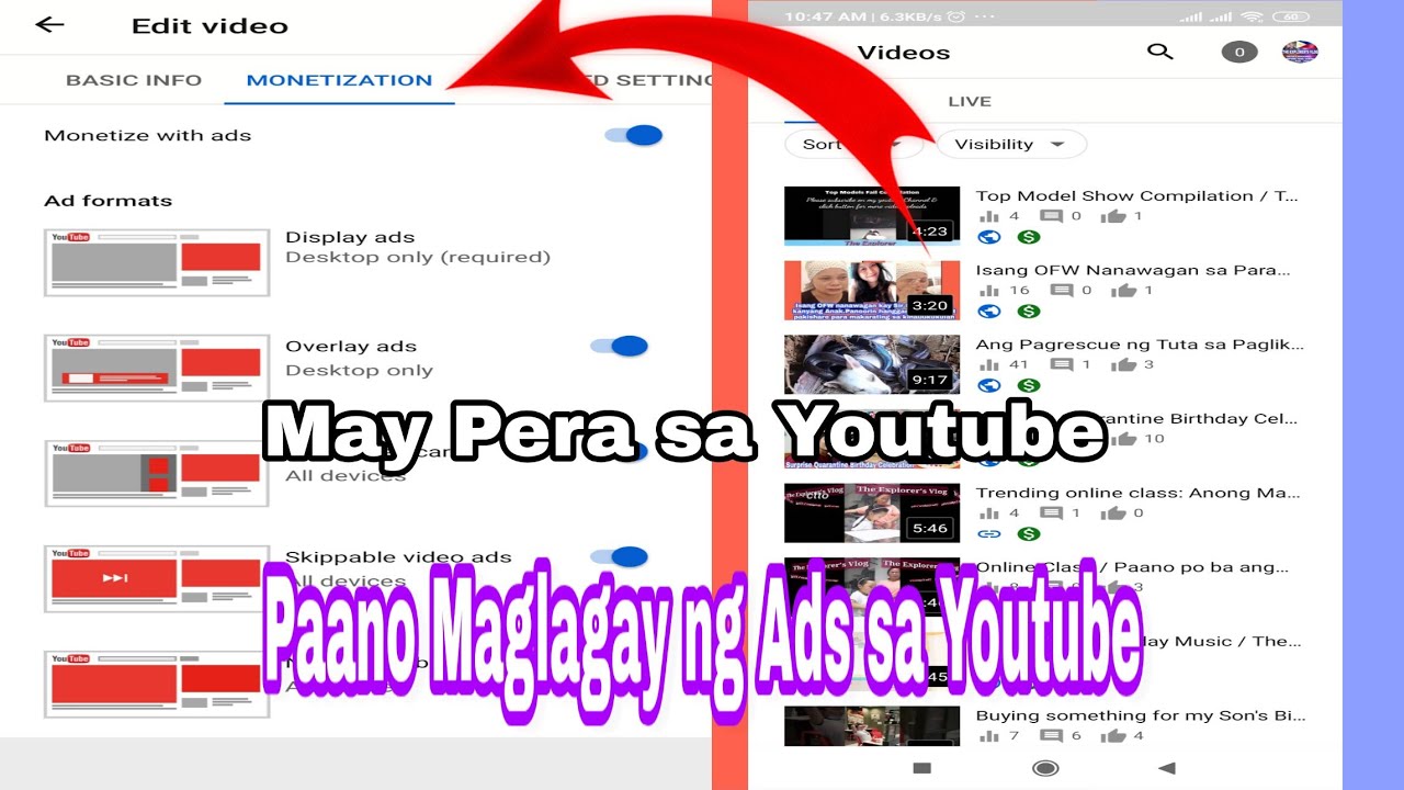 HOW TO PUT ADDS ON YOUR YOUTUBE VIDEO / WITH ADDS