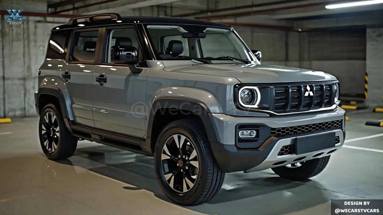 Представлен новый Mitsubishi Jeep J70 2026 года — компактный размер, серьезная мощность