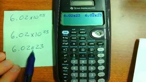 Using the EE key on the TI 36x Pro