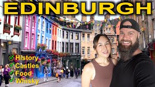FIRST TIME in SCOTLAND, Exploring EDINBURGH and Trying HAGGIS! 🏴󠁧󠁢󠁳󠁣󠁴󠁿 ( UK travel vlog)