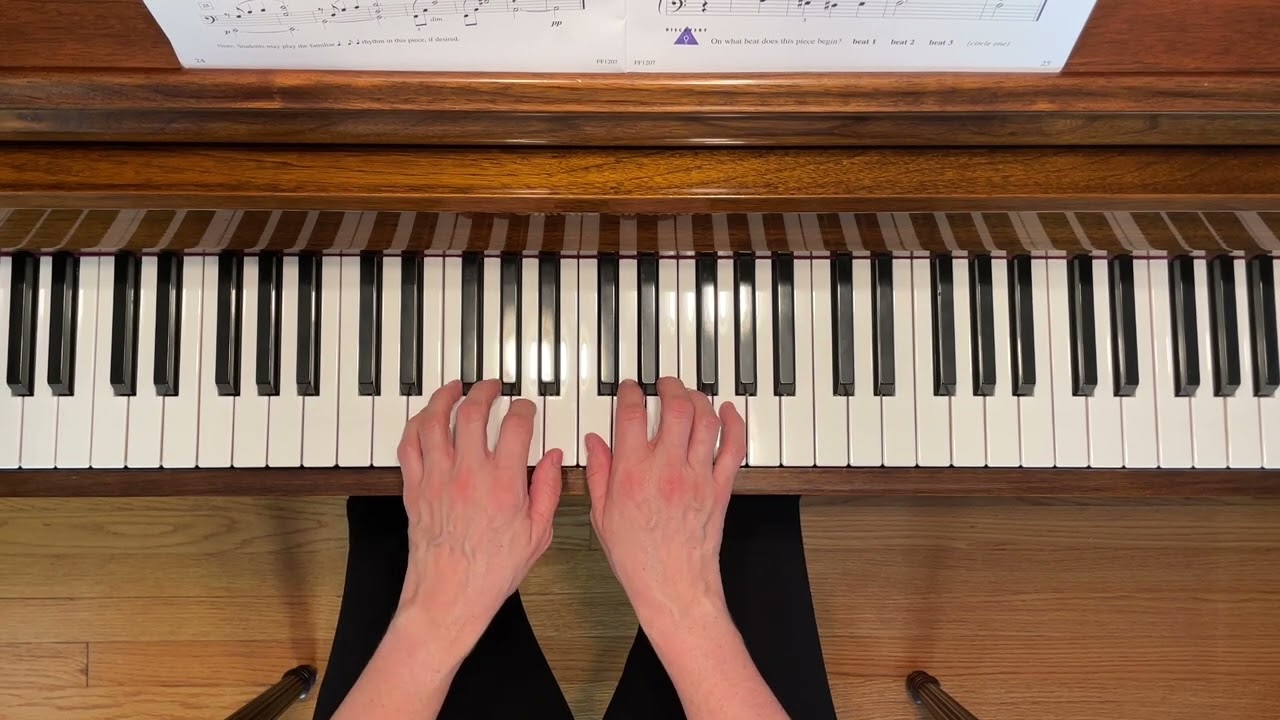 Greensleeves - Accelerated Piano Adventures Level 1 Performance Book