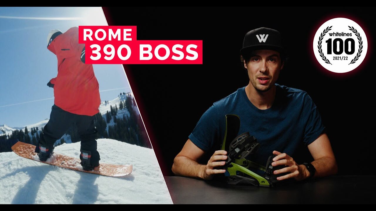 Rome 390 Boss 2021-2022 Snowboard Bindings Review |