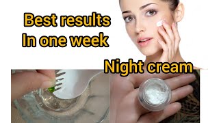 Home Made Alovera Gel Night Cream || Whitening & Glowing | Glass Skin | beauty tips