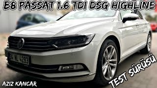 PASSAT 1.6 TDİ 120PS DSG HİGHLİNE  TEST SÜRÜŞÜ