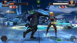 Nick Fury vs. Invisible Woman 2nd AQ map 6