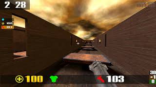 Quake 3 CPMA: Strafe jumping in vq3