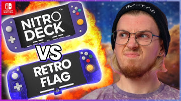 Which is The ULTIMATE for Switch?! - Nitro Deck VS RetroFlag