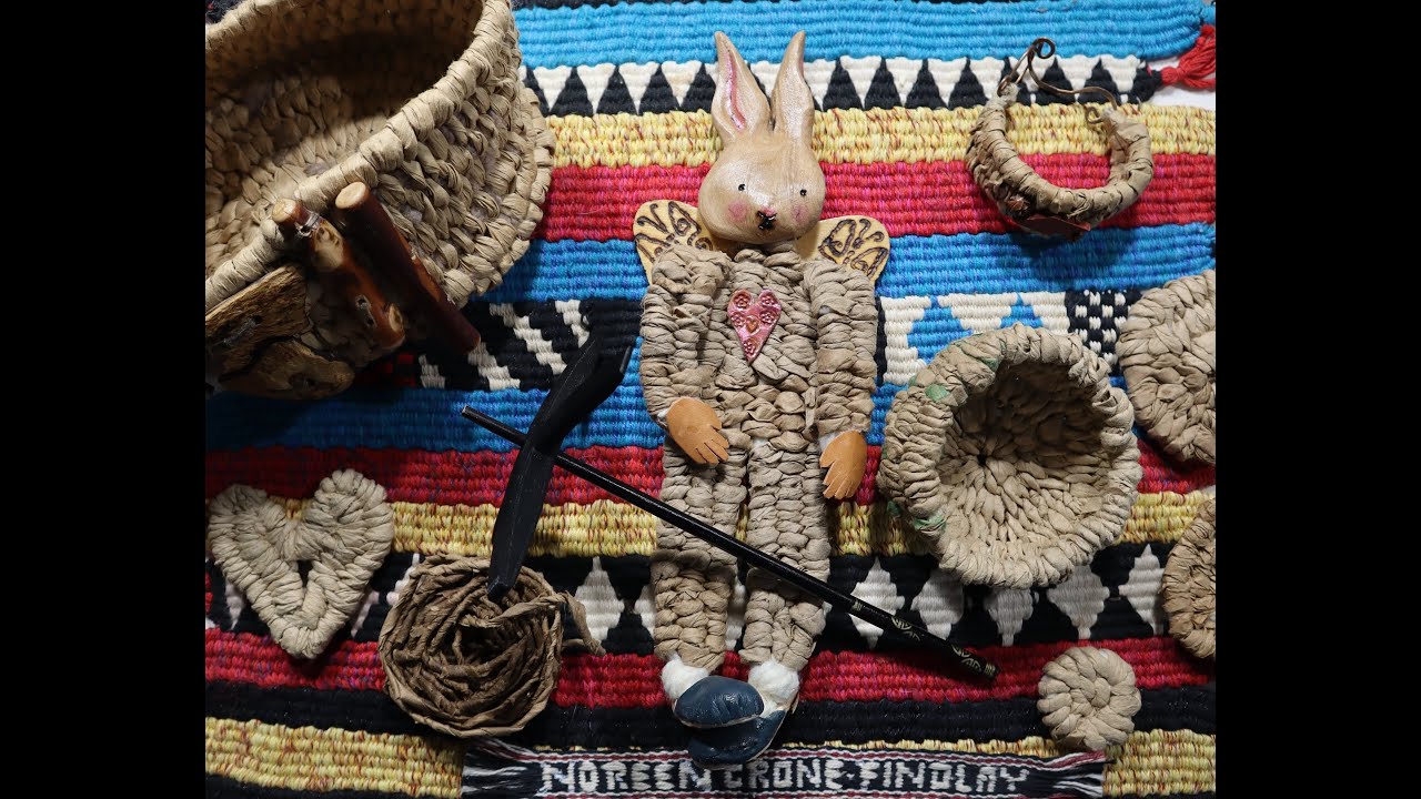 How to Spin Brown Paper Yarn by Noreen Crone-Findlay