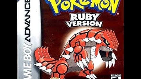 Pokemon Ruby Gameplay Walkthrough Part 1 [ 4K 60FPS ] No Commentary