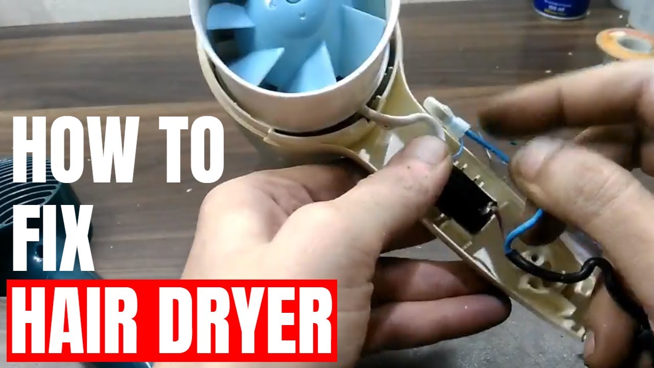 Repair Any Hair Dryer Very Easily at Home  Hairdryer Circuit Diagram  ElectricalTechnician  YouTube