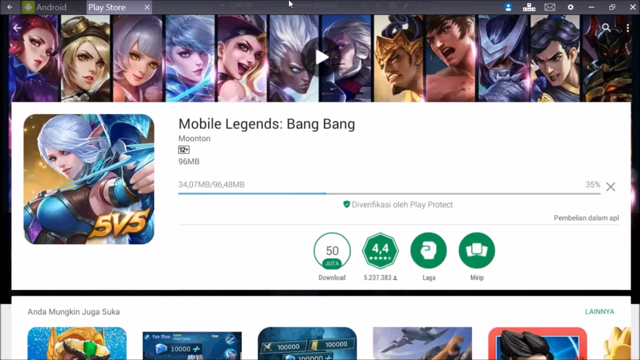  Cara  Mudah Mendownload  dan Menginstal Game Mobile Legend 