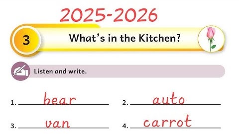 2025-2026 TERM 2 MOTTU ENGLISH UNIT 3 WHAT