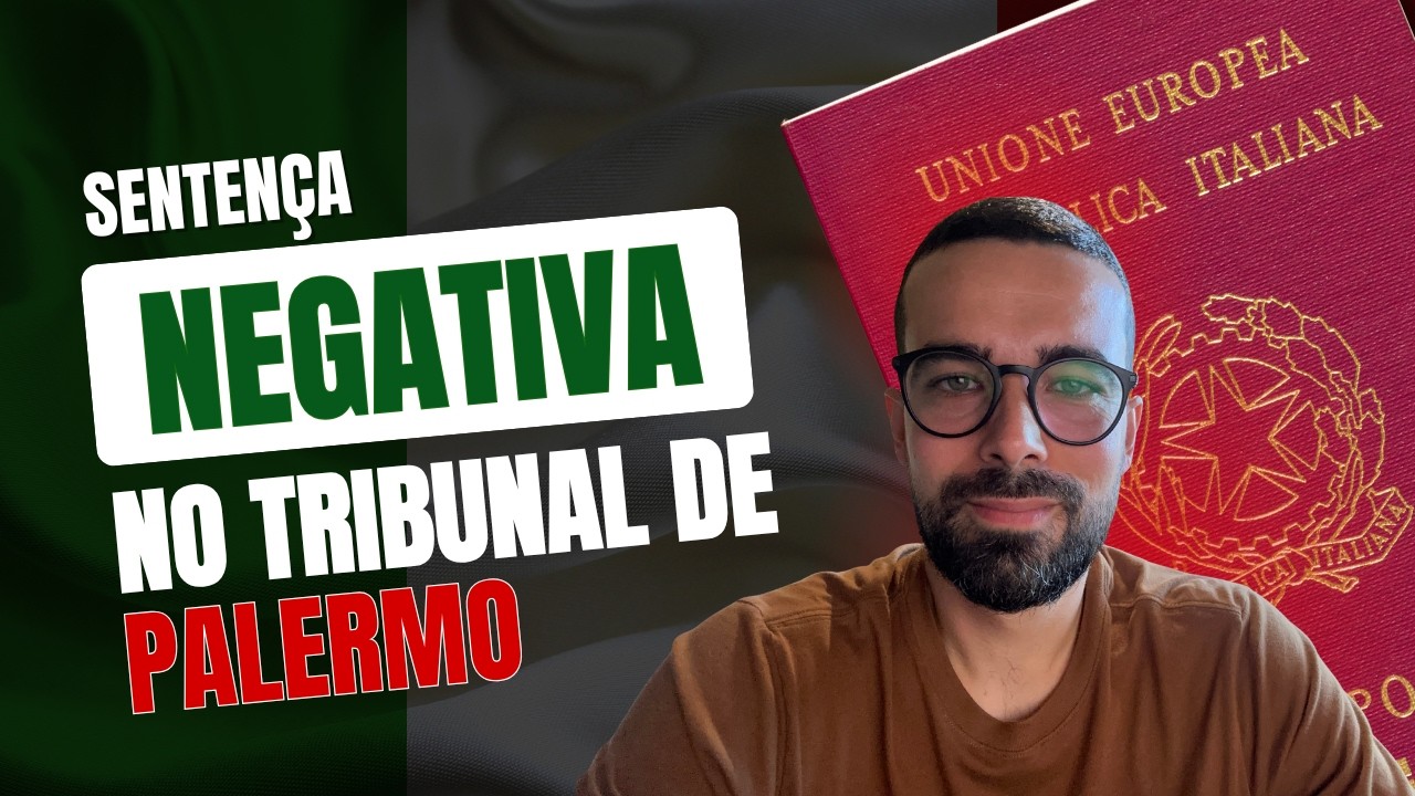 Sentença NEGATIVA no Tribunal de Palermo