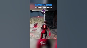 INSANE CONVICTION FLASHBANG VALUE #dbd #shorts #gameplay #funny #gaming
