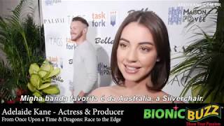 [LEGENDADO] Adelaide Kane conta em que ela se inspirou para ser atriz.