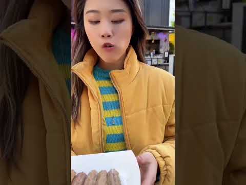 She broke EATING