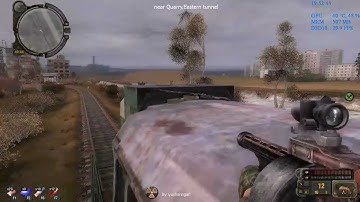 S.T.A.L.K.E.R Call of Pripyat Stashes Jupiter part 3 - near Quarry, Eastern tunnel