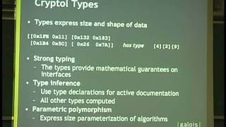 John Launchbury, Cryptol in Future Cryptographic Evaluations (February 16, 2006)