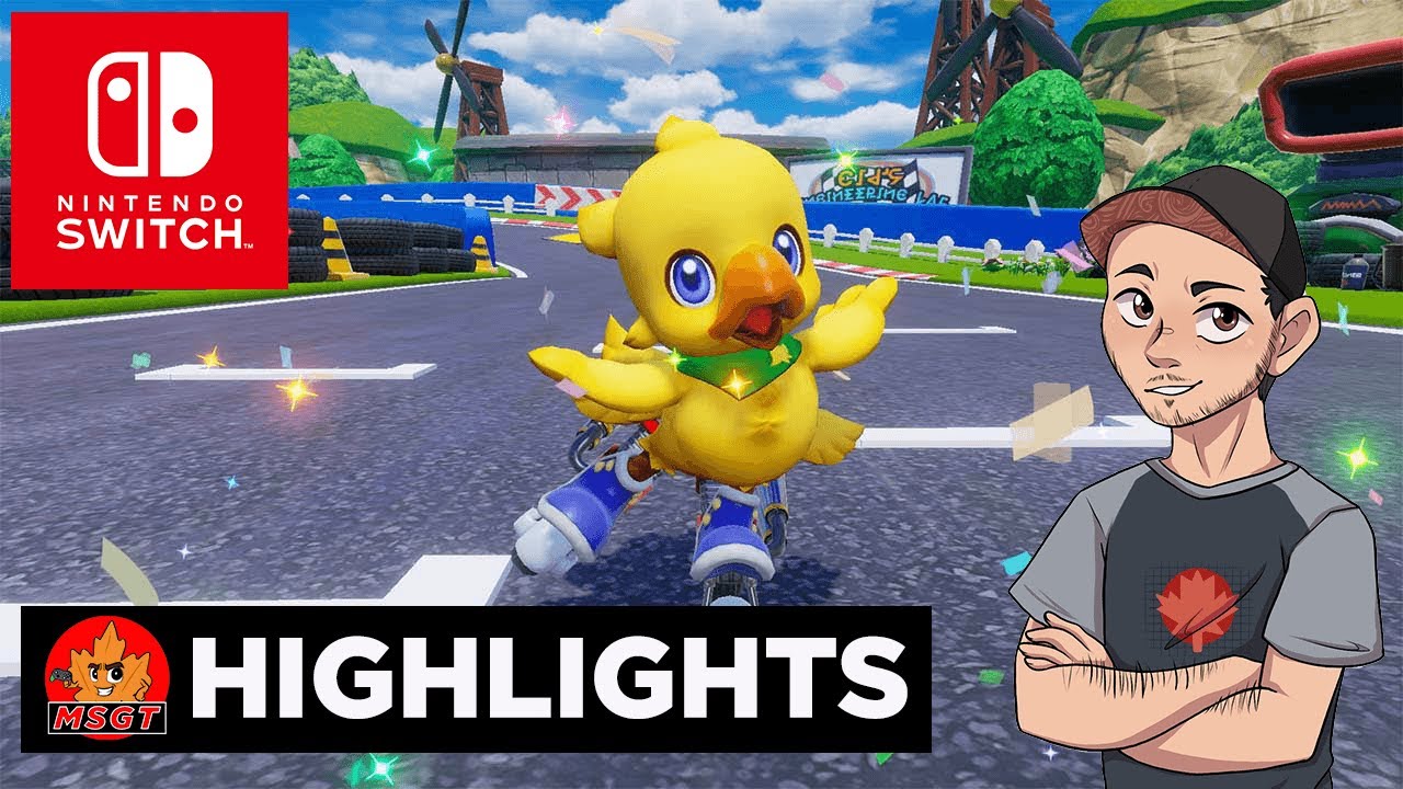 CHOCOBO GP Gameplay on Nintendo Switch | MSGT Stream Highlights