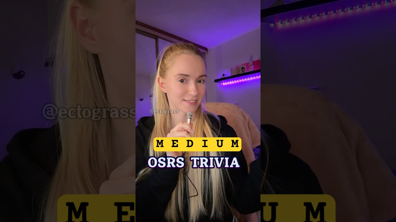 Oldschool RuneScape Trivia 6: Medium 