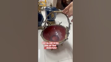 Gốm tàu xuất dươngDáng giỏ sách☎️:0939275252