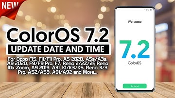 ColorOS 7.2 Update Date for Oppo F11/F11 Pro, A5 2020/A9 2020, A31, F15, F9/F9 Pro, K1/K3, F7 & More