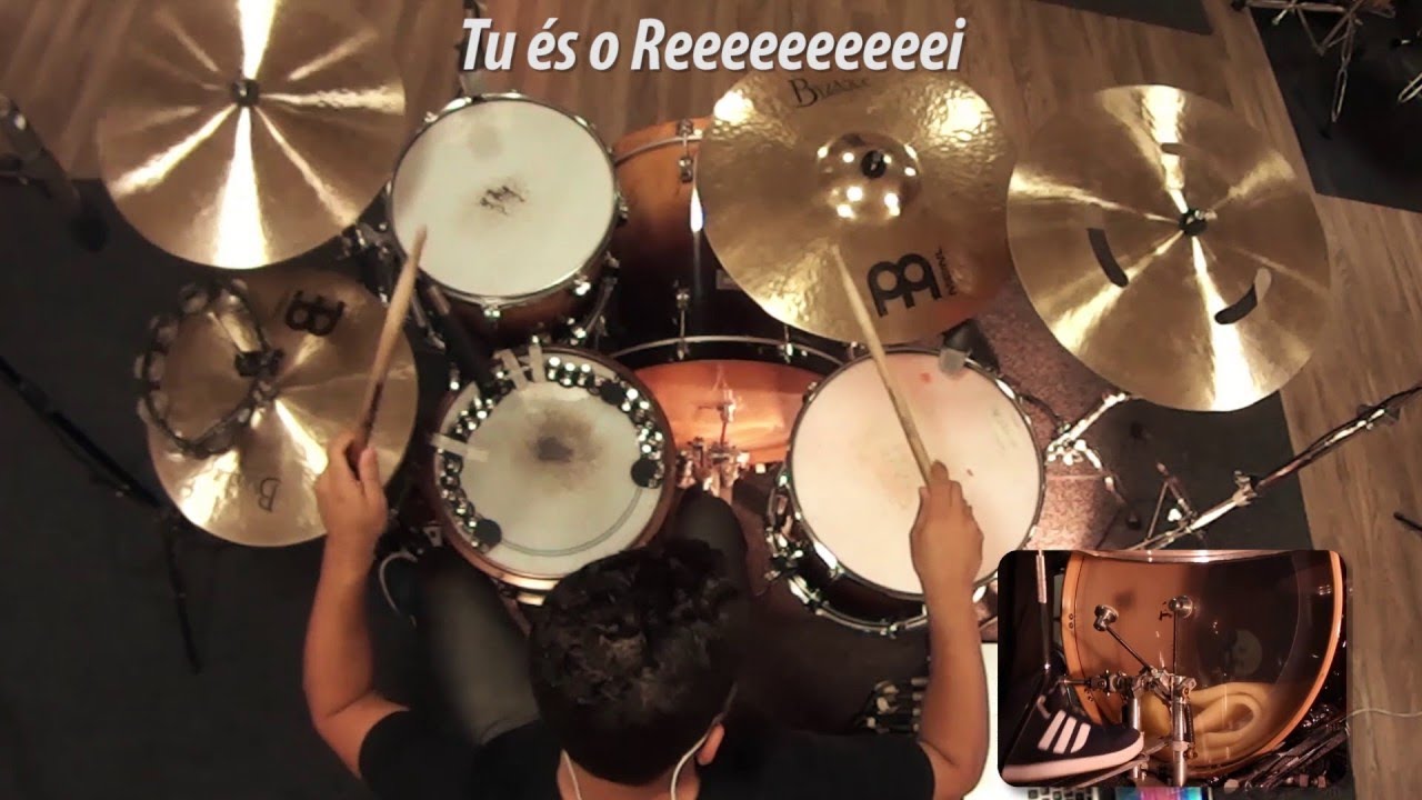 Tua Igreja Canta - (Videoaula Bateria) - Israel Salazar