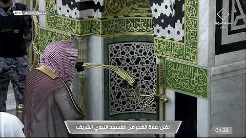 تلاوة شجية مميزة للشيخ #صلاح_البدير سورة النجم 1-55 صلاة الفجر الاثنين 22 شوال 1443#المسجد_النبوي
