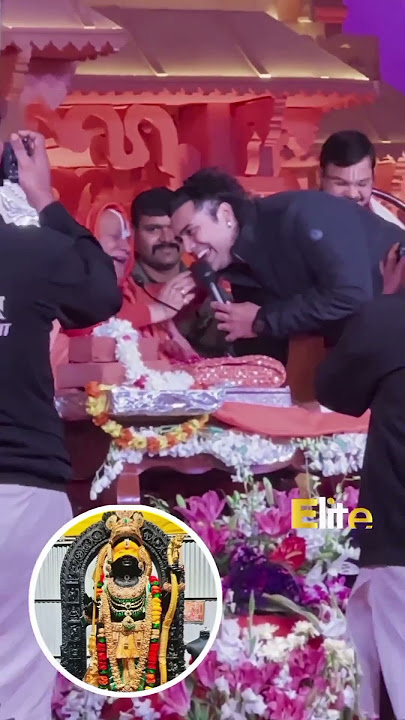 Jubin Nautiyal Live In Ayodhya 22 January Ram Mandir | #shorts #mergharramaayehain